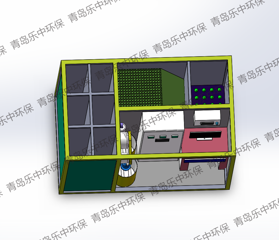 全自動一體化凈水系統(tǒng)_水廠一體化凈水設備_青島樂中